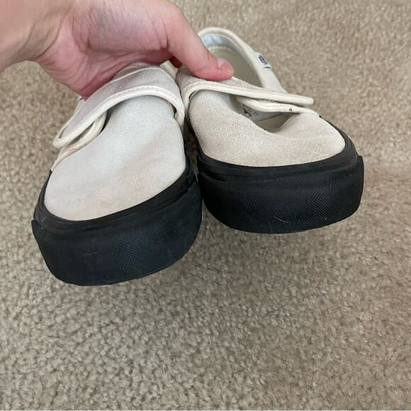 Vans Anaheim 47 D VX Cream Suede Skate Shoes - Picture 4 of 10